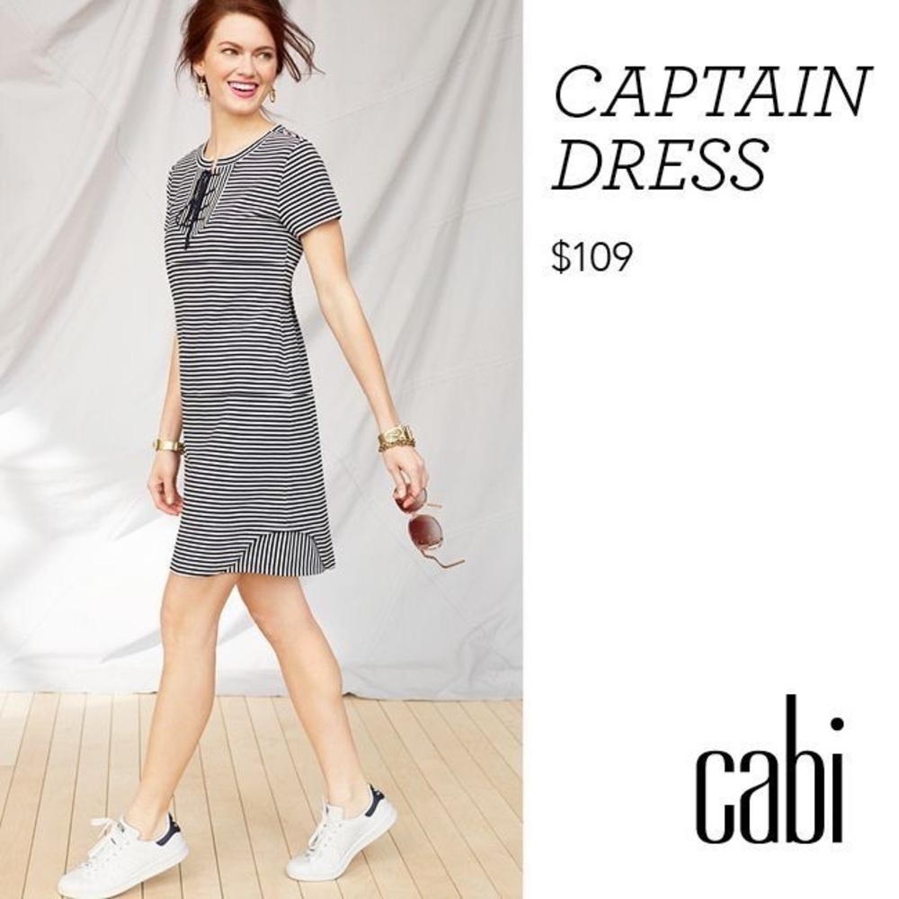 Cabi “captain” dress - spring 2017 collection